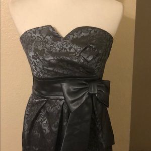 Cocktail Blue-Gray Dress